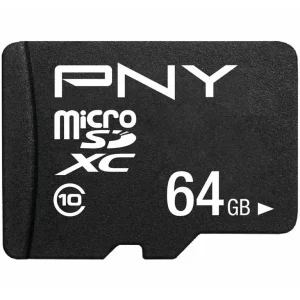 رم میکرو ۶۴ گیگ پی‌ان‌وای PNY Performance Plus
