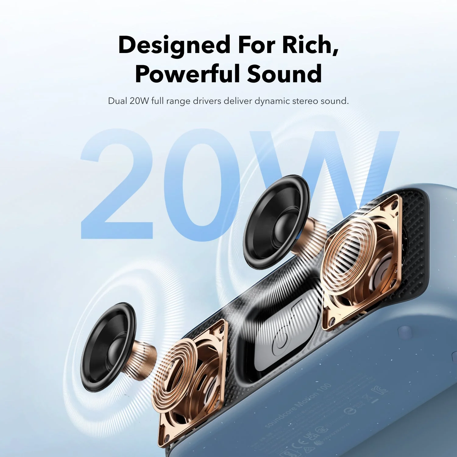 اسپیکر بلوتوثی انکر Soundcore Motion 100-A3133 - Image 5