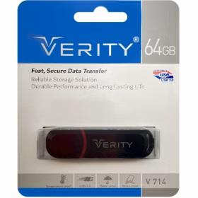 فلش 64 گيگ VERITY مدل USB3.0 V714
