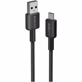 کابل تبدیل USB-A به USB-C انکر مدل A81H6H21 با طول 1.8 متر