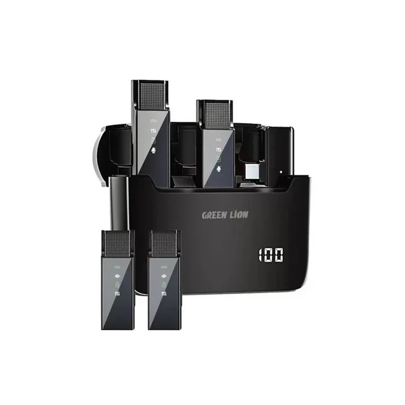 ست میکروفن بی سیم گرین لاین مدل 4IN1 TYPE-C