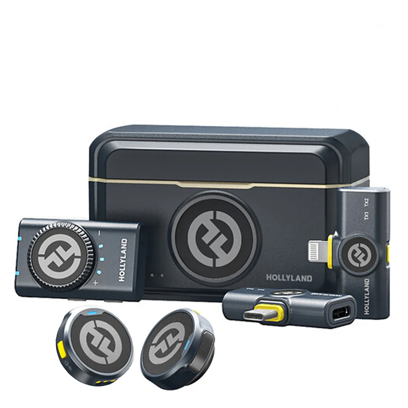 میکروفون کمبو بیسیم دو نفره هالی لند مدل LARK M2