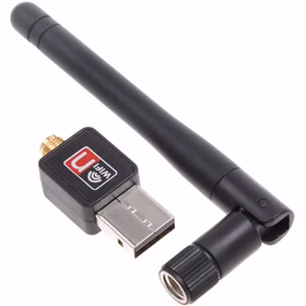 کارت شبکه USB بی سیم آنتن دار مدل 802.11N