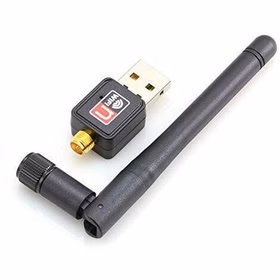 کارت شبکه USB بی سیم آنتن دار مدل 802.11N