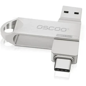 فلش مموری اوسکو CU002 ظرفیت 64 گیگابایت USB 3.1 و Type-C