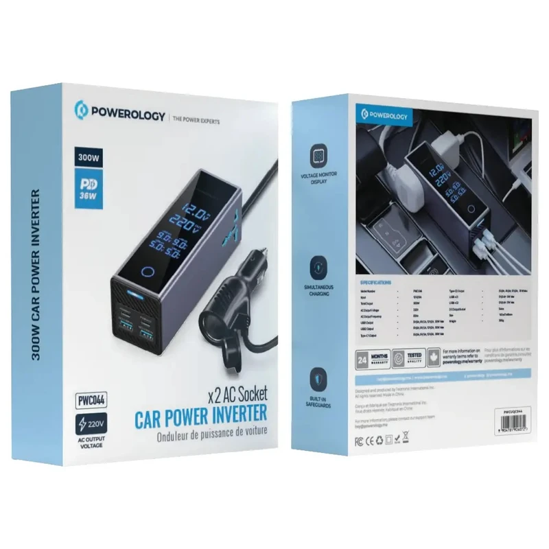 اینورتر فندکی پاورولوژی PWCUQC044