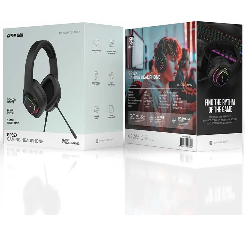 هدست با سیم گرین لاین GP32X