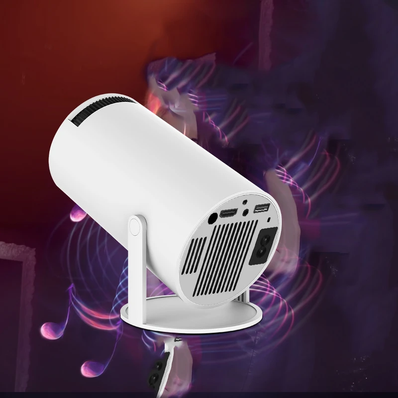 ویدیو پروژکتور قابلحمل مگ کیوبیک HY300 | سینمای جیبی با تصویر 120 اینچ و WiFi