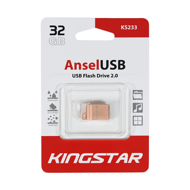 فلش مموری کینگ استار مدل KS233 ظرفیت ۳۲ گیگابایت USB 2.0