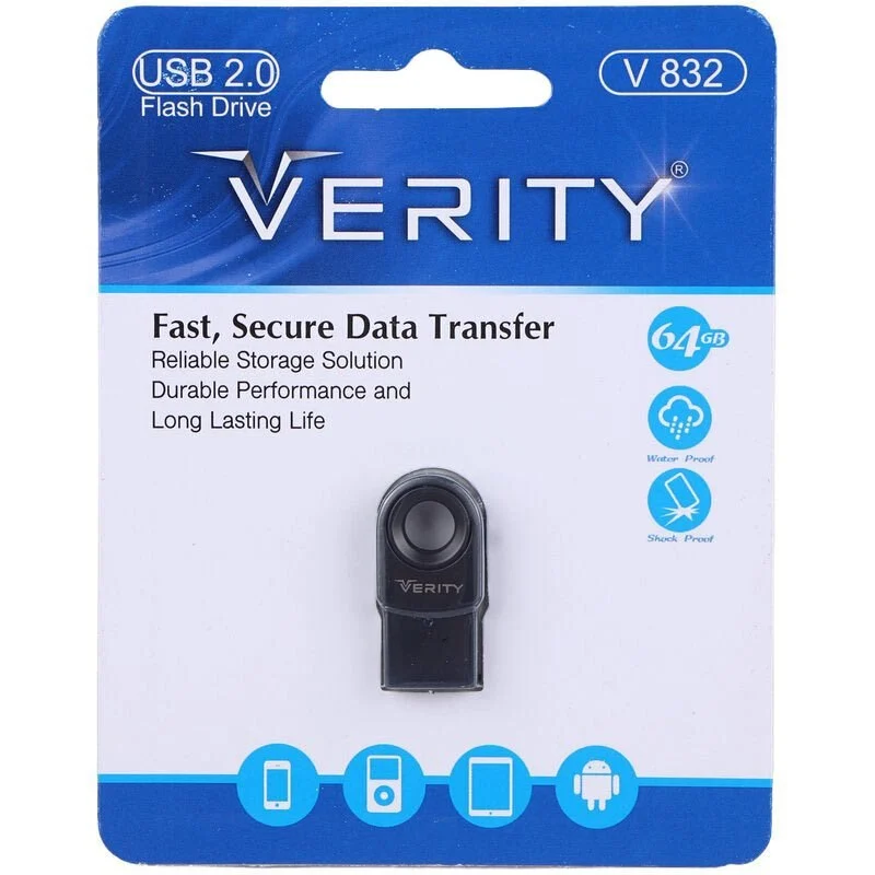 فلش مموری وریتی مدل V832 ظرفیت 64 گیگابایت