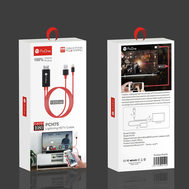 کابل لایتنینگ به HDMI پرووان PCH75