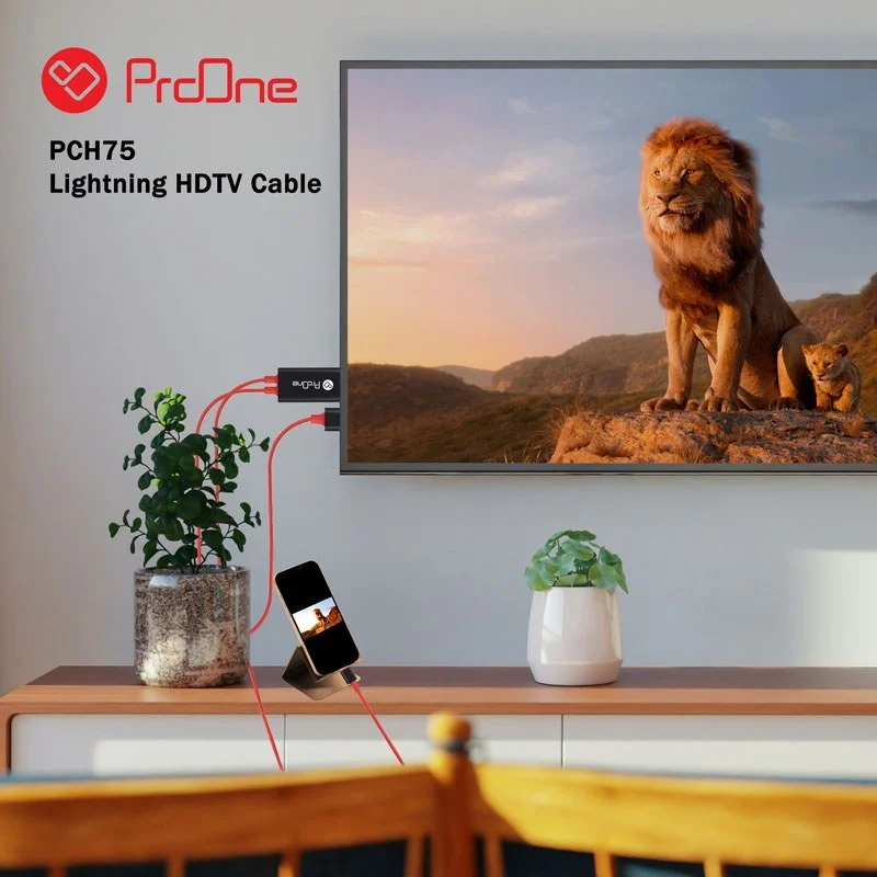 کابل لایتنینگ به HDMI پرووان PCH75