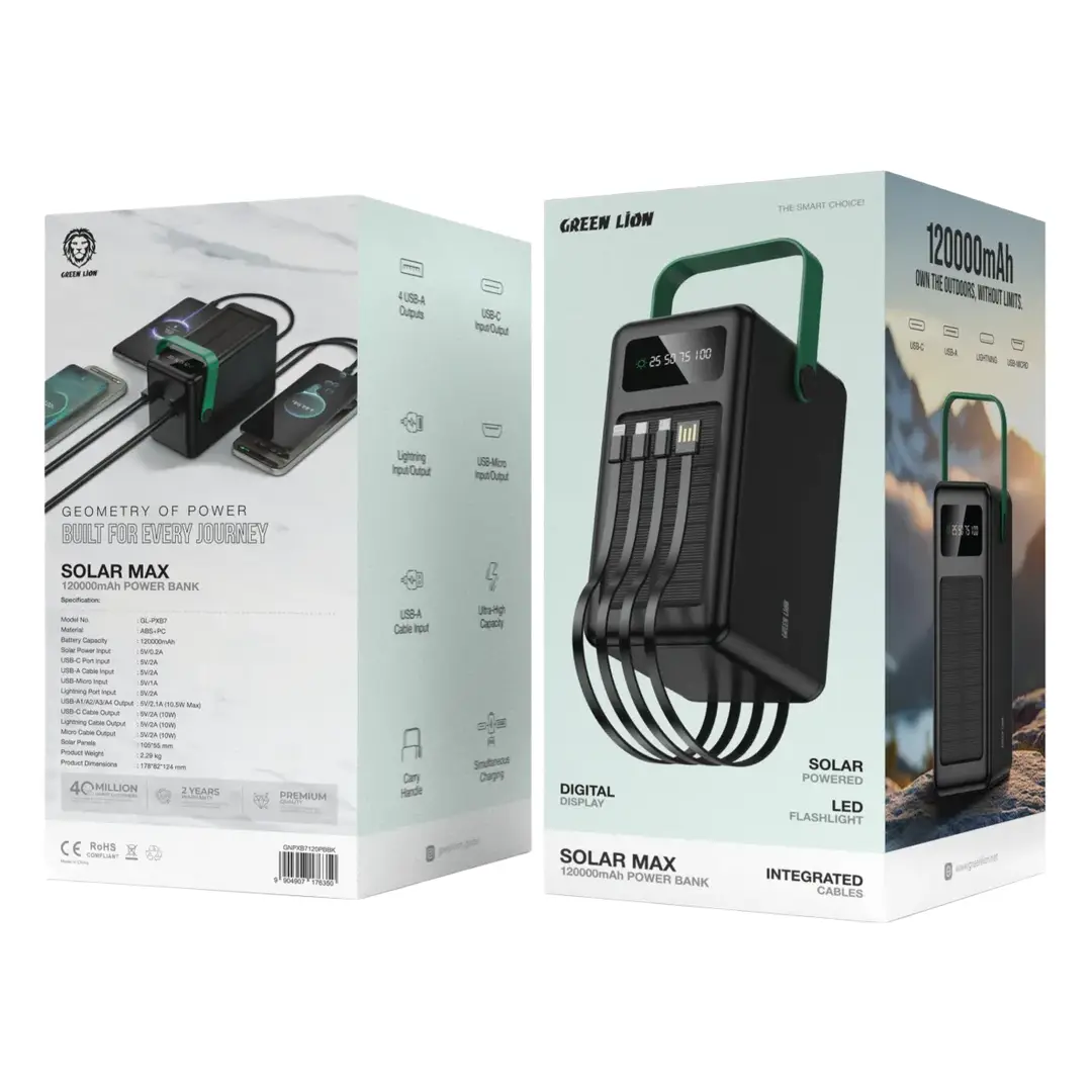پاوربانک خورشیدی گرینلاین Solar Max