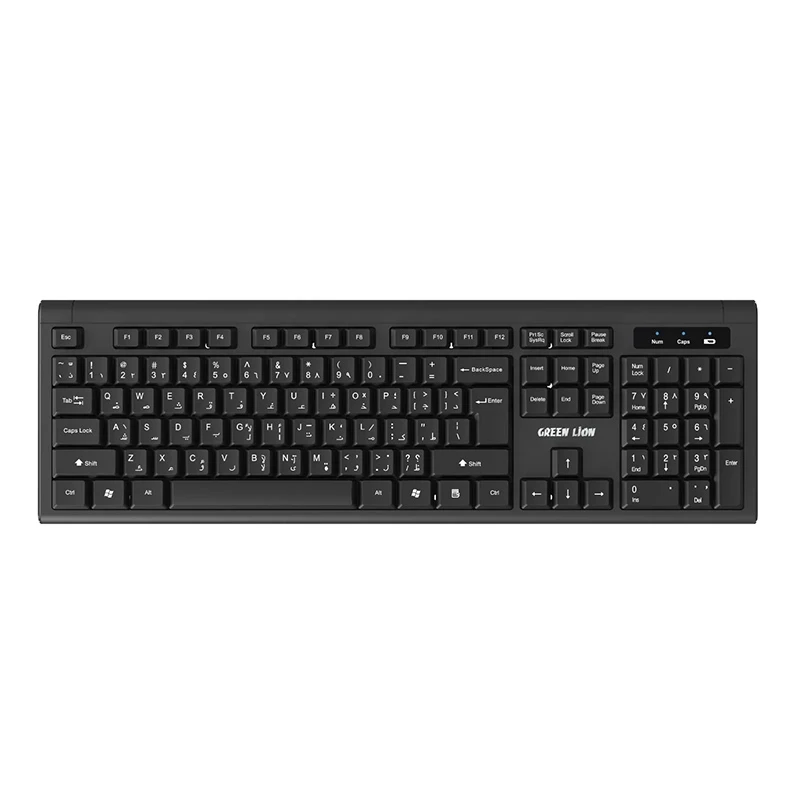 ست کیبورد و ماوس بیسیم گرین لاین GKM-200