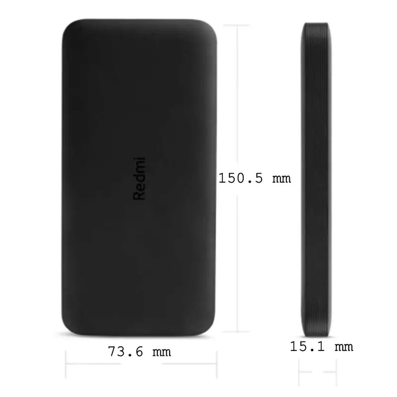 پاوربانک شیائومی مدل Redmi PB100LZM ظرفیت 10000 میلی آمپر ساعت - تصویر 3