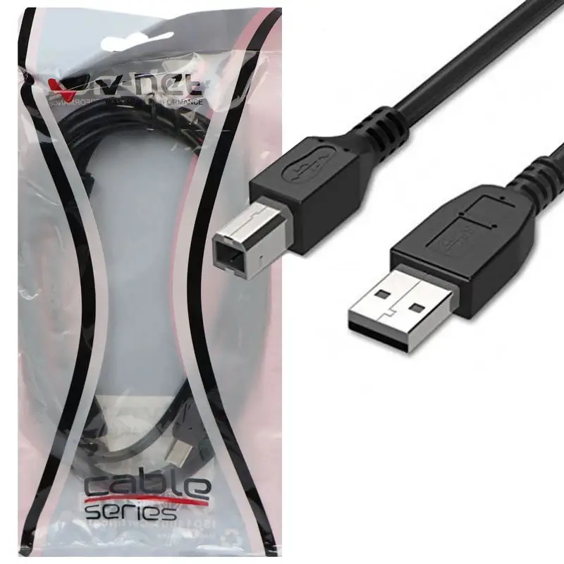 کابل USB پرینتر وی نت طول 5 متر(V-net) - Image 2