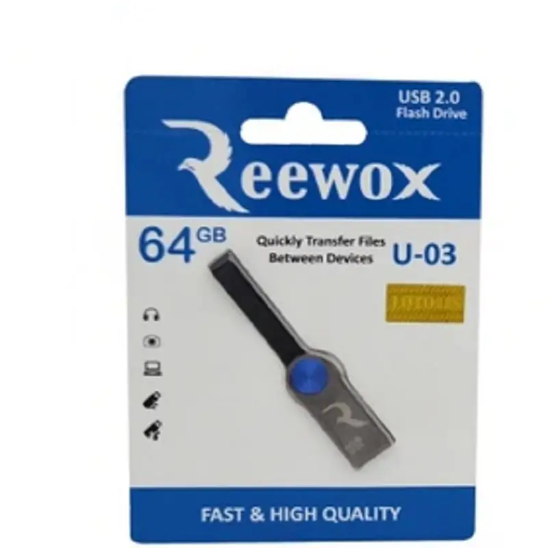 فلش مموری ریووکس ظرفیت 64GB مدل U03 ا Reewox U-03 (64GB) USB2.0 Flash Drive