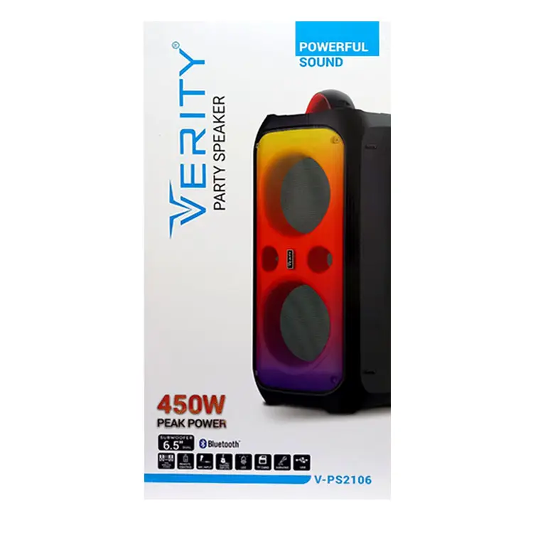 اسپیکر VERITY وریتی 2 ساب 6.5 مدل V-PS 2106 - Image 2
