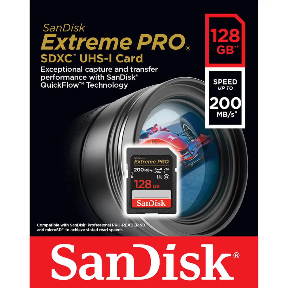کارت حافظه سن دیسک مدل Extreme PRO 128GB 200MB/s - Image 2