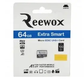 رم MICRO REEWOX EXTRA 64GB U3 A1