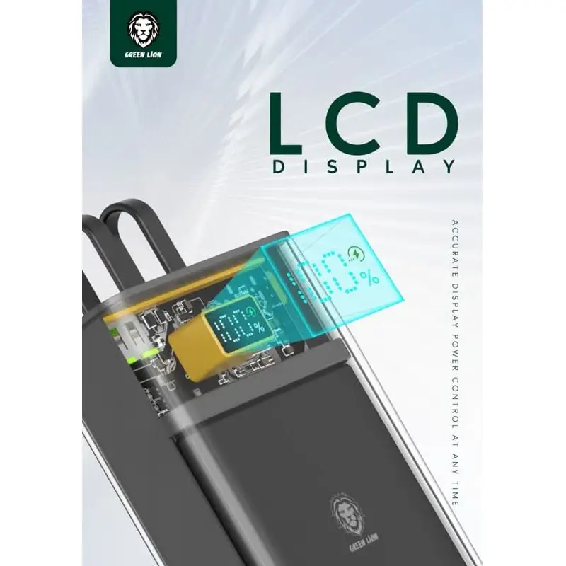 پاوربانک گرین لاین مدل Transparent pro ظرفیت 20000 میلی آمپر - Image 4