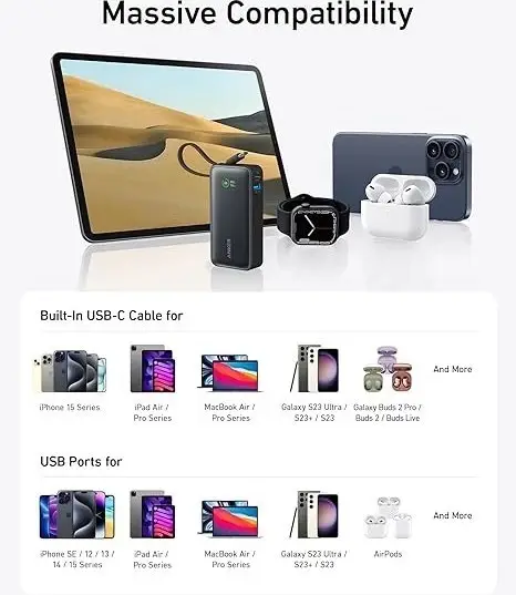 پاوربانک انکر مدل PowerCore A1259 ظرفیت 10000 - Image 3