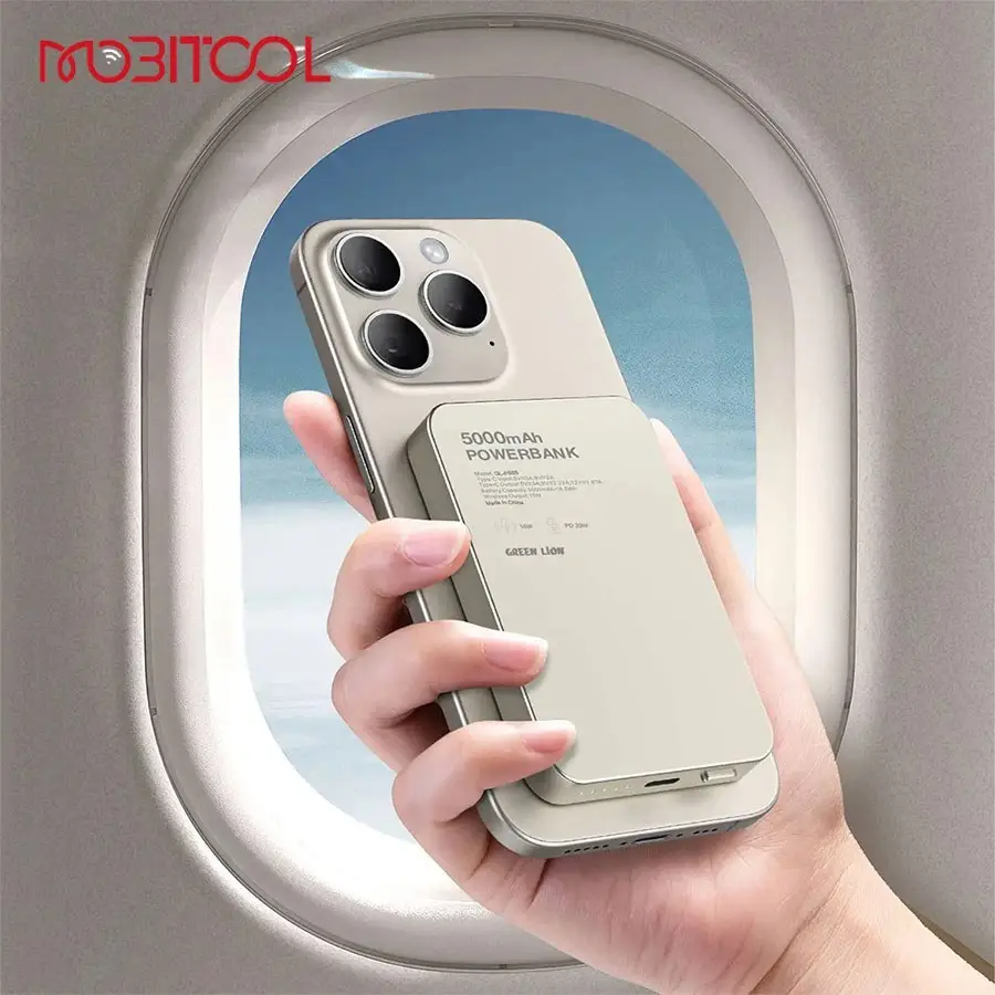 پاوربانک گرین لاین مدل GL-MAG 5 ظرفیت 5000میلی آمپر - Image 7