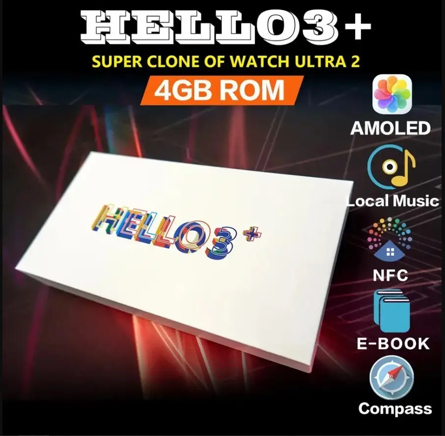 ساعت هوشمند مدل Hello 3 Plus - Image 6