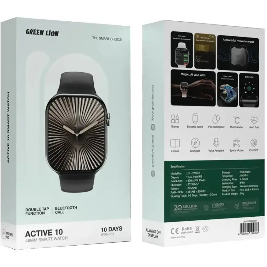ساعت هوشمند گرین لاین مدل Green lion Active SE 46 - Image 2