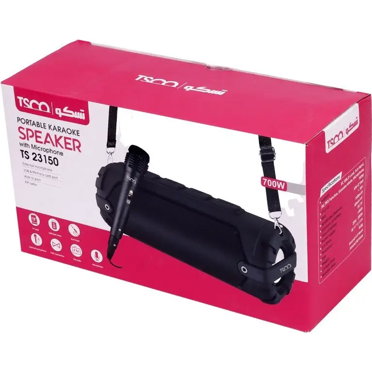 اسپیکر بلوتوثی تسکو مدل TS-23150 - Image 7