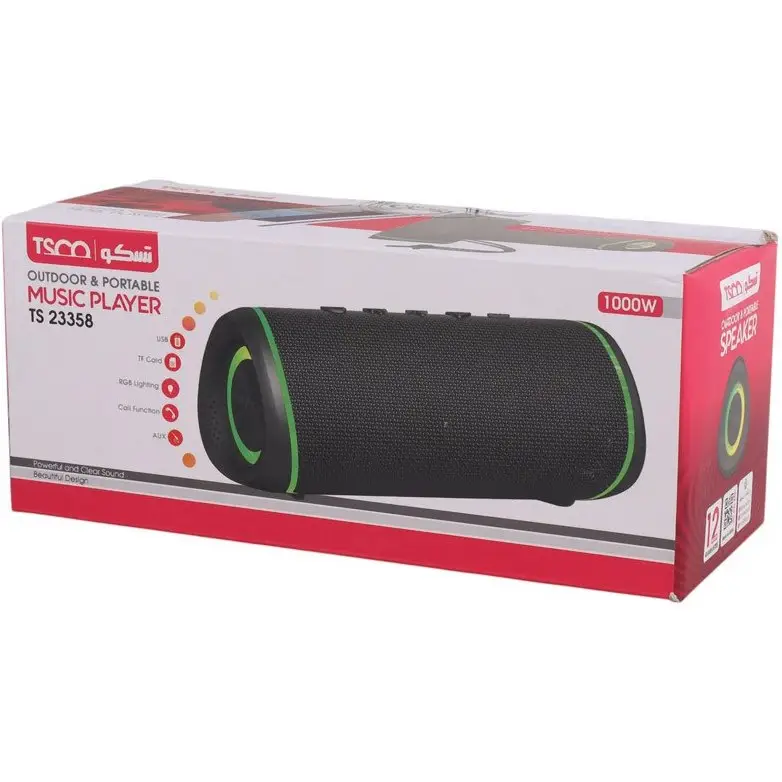 اسپیکر بلوتوثی قابل حمل تسکو مدل TS 23358 - Image 4