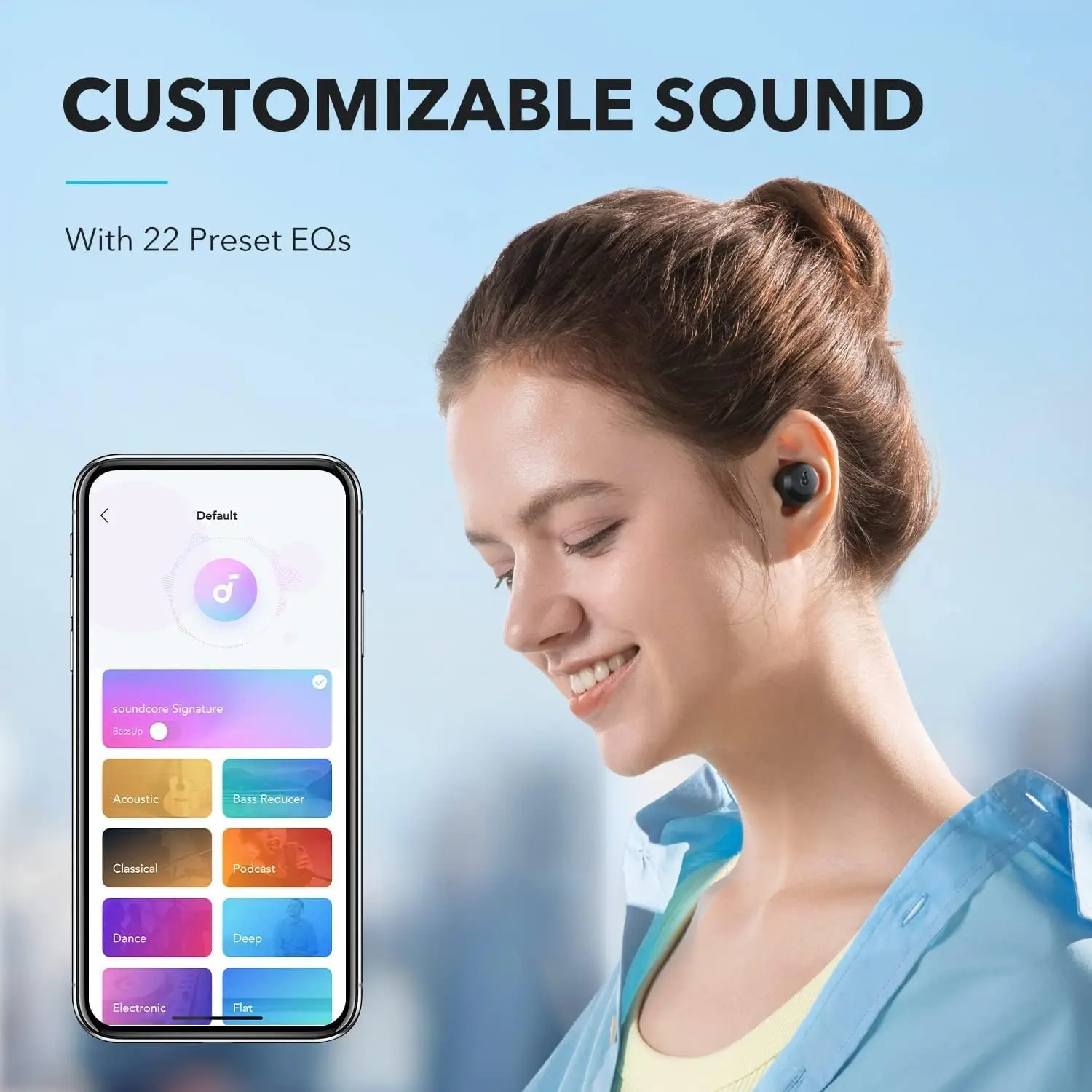 هدفون بلوتوثی انکر مدل Soundcore A25i - تصویر 7