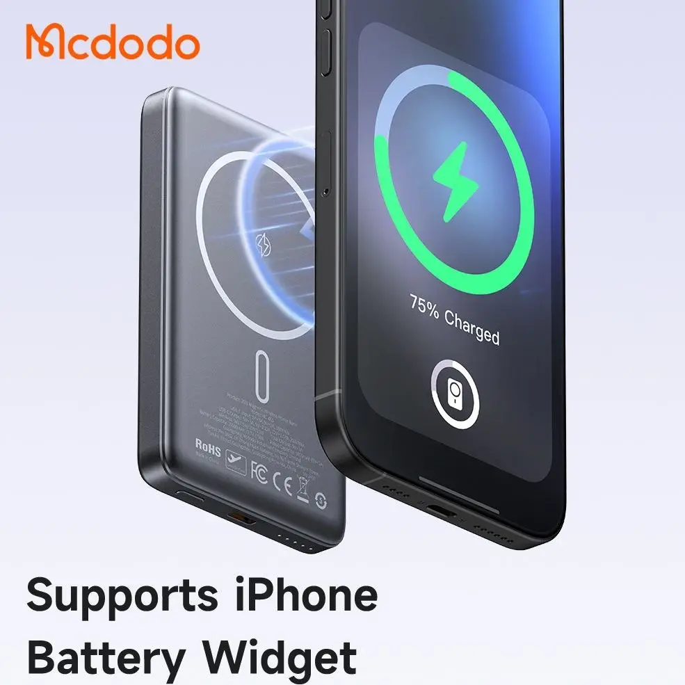 پاوربانک وایرلس مگ سیف 10000 مک دودو مدل MC-4651 - Image 4