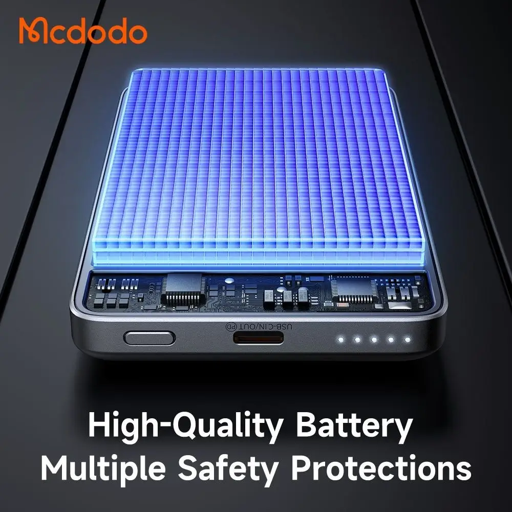 پاوربانک وایرلس مگ سیف 10000 مک دودو مدل MC-4651 - Image 7