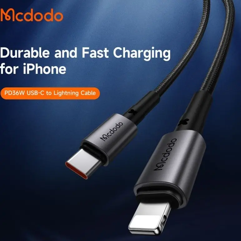 کابل تبدیل فست شارژ Mcdodo CA-2851 Type-C to Lightning - Image 7