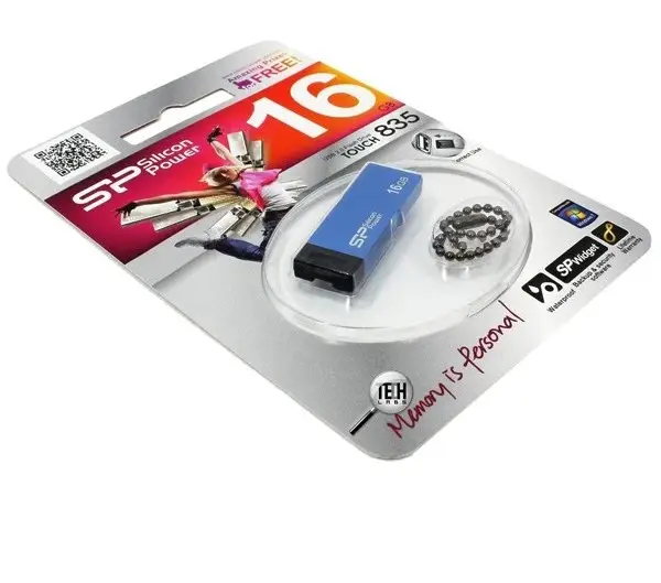 فلش مموری سیلیکون پاور Touch 835 USB 2 ظرفیت 32 گیگابایت