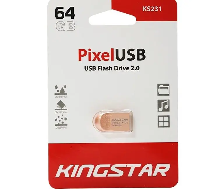 فلش مموری USB2.0 کینگ استار مدل KS231 ظرفیت 64 گیگابایت