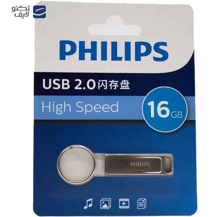 فلش مموری فیلیپس مدل FM21UA-F USB 2.0 ظرفیت 16 گیگابایت